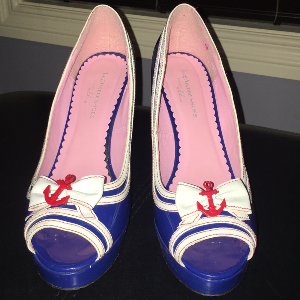 Sailor girl nautical shoes